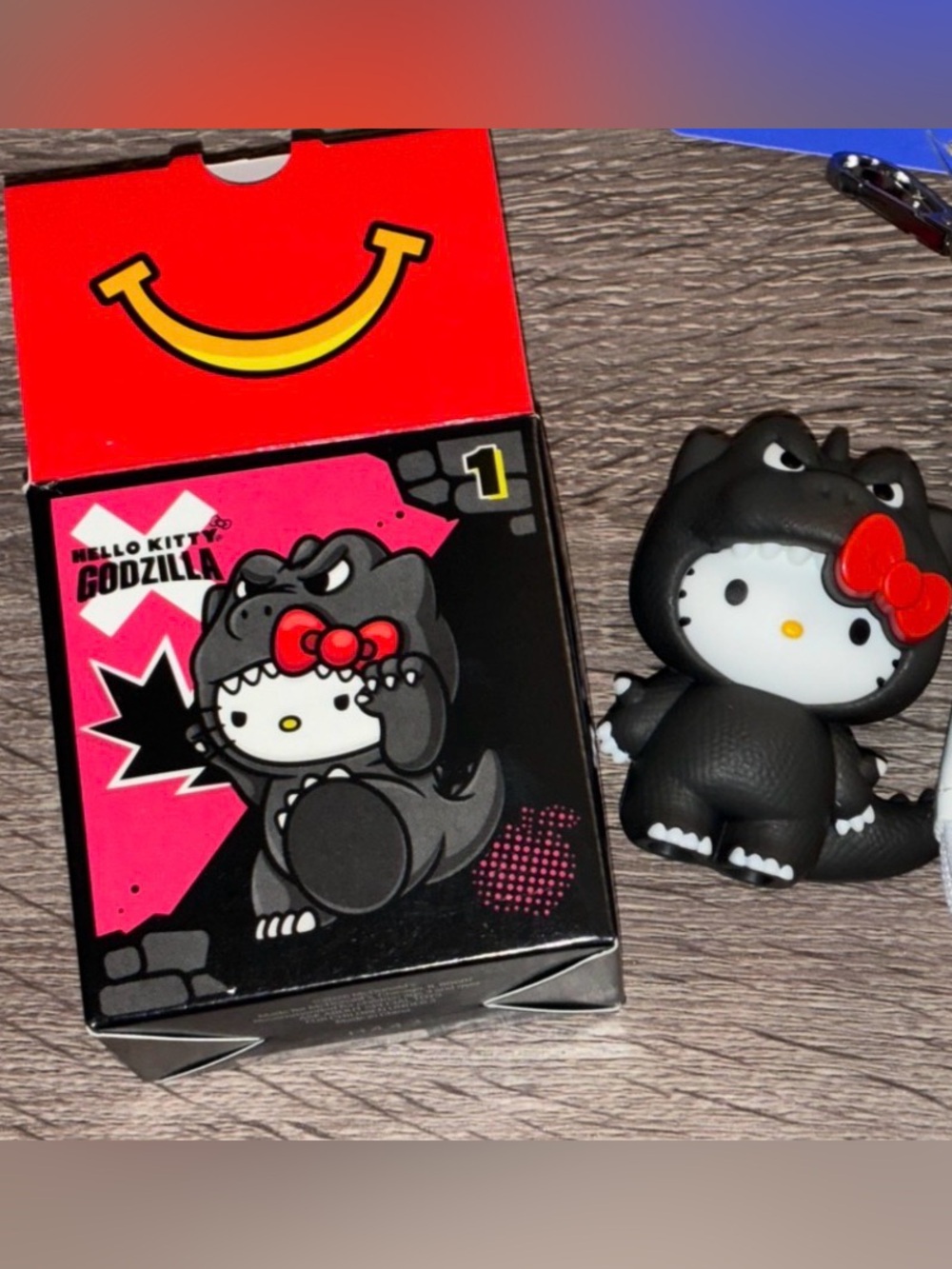 Hello Kitty Godzilla Figure from McDonald’s